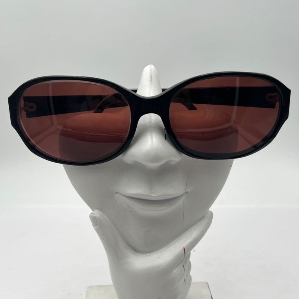Vintage Kenmark Black Oval Sunglasses Frames